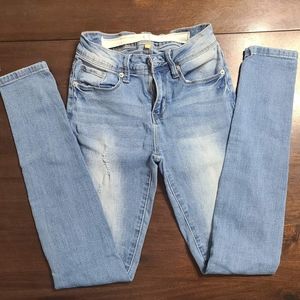 Raw jeans